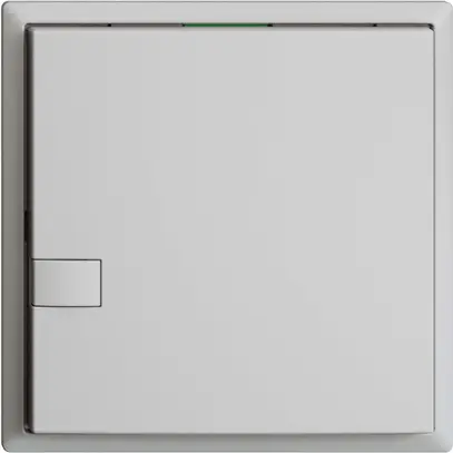 Pulsante INC KNX 1×EDIZIOdue grigio chiaro RGB senza LED 