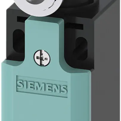 Interruttore di posizione Siemens 3SE5 31 1Ch/1R leva rotella corta met. 