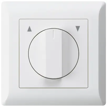 Interruttore/tasto rotativo INC per tapparella KLI bianco 