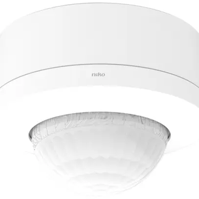 Détecteur de mouvement AP Niko P49HC DALI-2 360° matière synthétique blanc 