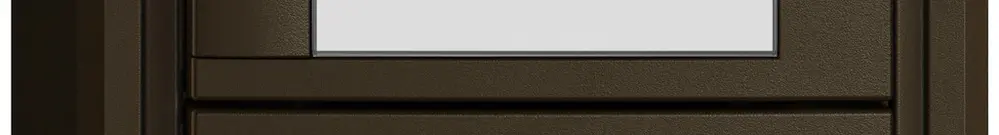 Poussoir KNX RGB AP EDIZIO.liv SNAPFIX® capteur temp.s.LED étiqu.2× comm.1T br 