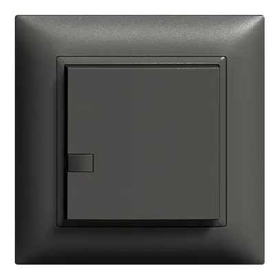 Tasto INC ZEP 1c/1t ON-OFF stazione secondaria EDIZIOdue nero 