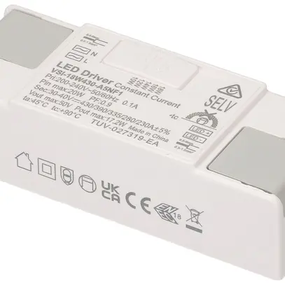 Alimentation LED MH maxLUCE 10…18W 30…40V 230…430mA ON/OFF 