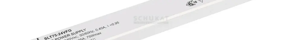 Netzteil DOTLUX, für LED Streifen, 75W, 24VDC, 0…3.125A, 298×30×17mm, IP20 