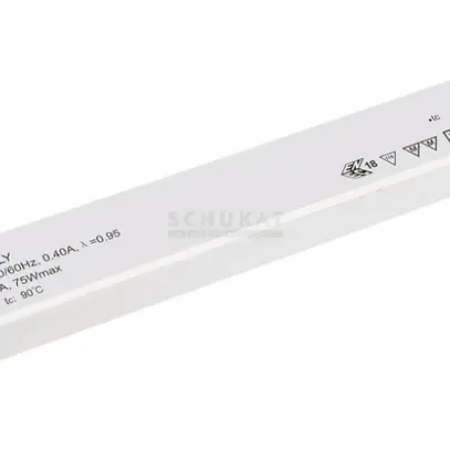 Netzteil DOTLUX, für LED Streifen, 75W, 24VDC, 0…3.125A, 298×30×17mm, IP20 