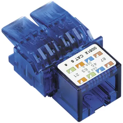 Module de raccordement R&M RJ45 cat.6/u-sp UE 100 pièces 