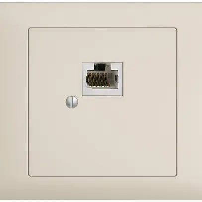 Scatola INS 1×RJ45/s 8P EDIZIOdue crema, R&M swissline 