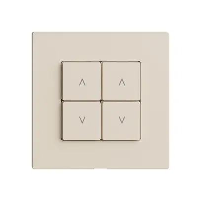 Bedienaufsatz zu Storenschalter EDIZIOdue Wiser 2K 4T cr 