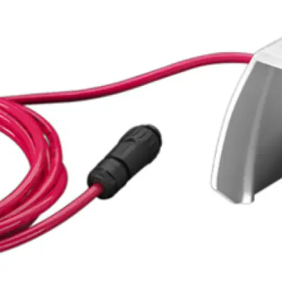 Interruttore a pedale Rittal AS 4055.712 grigio metallo con calotta protettiva 