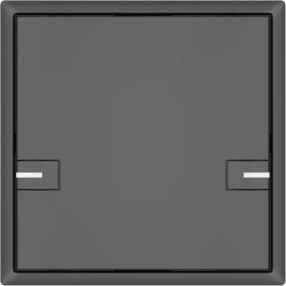 Poussoir universel EDIZIO.liv UNI SNAPFIX® 5…48V a.LED bleu 1× comm.2T grf 