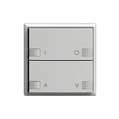 Kit frontal ON-OFF mot.2c/2t ZEP EDIZIOdue silver 