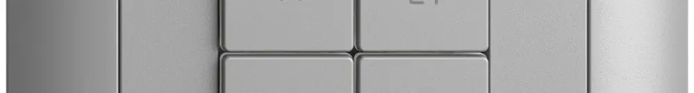 Stazione secondaria INC 1K/4T per interruttore tapparelle scena Edue Wiser sil 