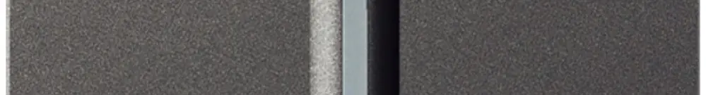 Contact à bascule lum.INC MOS ARL 6A magnésium 2modules 