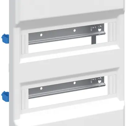Ausbauset ABB für UK624 mit Abdeckung, Geräteträger und N/PE Quick Steckklemmen 