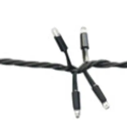 Guirlande MK Magic String Lite 144 6m 230V 144 LED blanc chaud, câble noir 