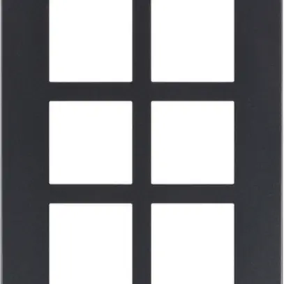 UP-Kopfzeile Legrand Arteor 3×2, vertikal, graphitgrau 
