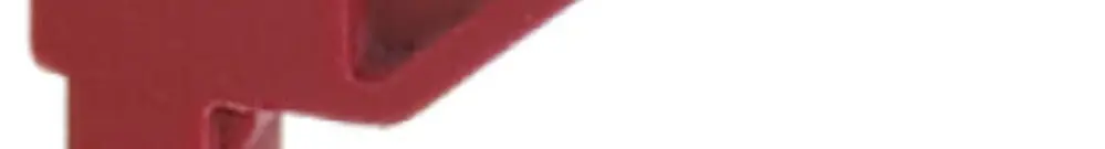 Adattatore di prova CLIPLINE rosso tipo PS-5 