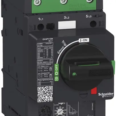 Salvamotore Tesys GV4P50N, 50A, termico/magnetica, 50KA 