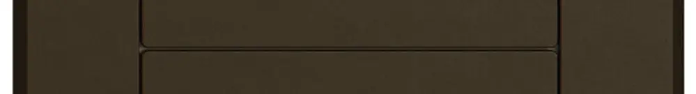 UP-Kombination EDIZIO.liv SNAPFIX® 2×1 156×96mm 1×T13+1×T13 braun 