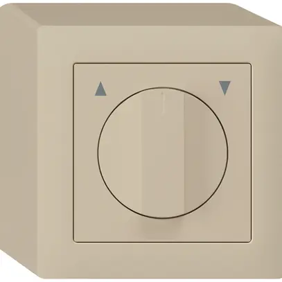 Interruttore/tasto rotativo AP per tapparella kallysto beige 