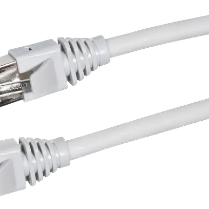 Câble de raccordement S/STP RJ45-RJ45 1.5m gris 