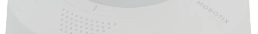 Kit de montage apparent MOBOTIX Mx-M-OW-DQ, pour D71/Q71, blanc 