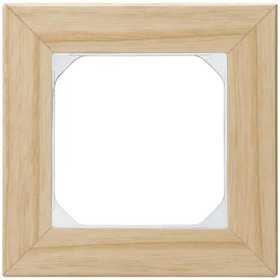 Abdeckrahmen KAL.art 1×1 94×94mm Esche 