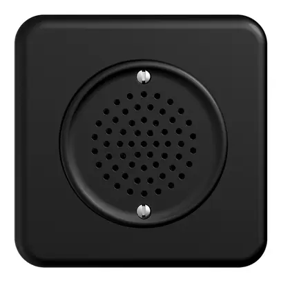 Campanello INC STANDARDdue 230VAC nero elettronico 