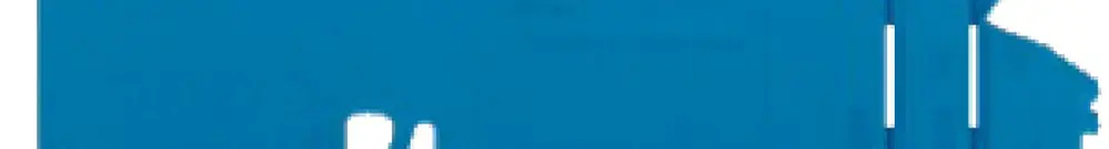 Supporto di barra WAGO blu 