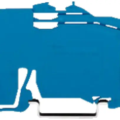 Support de barre WAGO 1.5mm bleu 