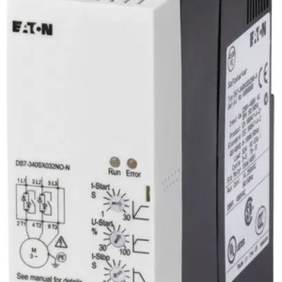 Avviatore soft Eaton DS7 32A 3L 200…480VAC, 110…230VAC 
