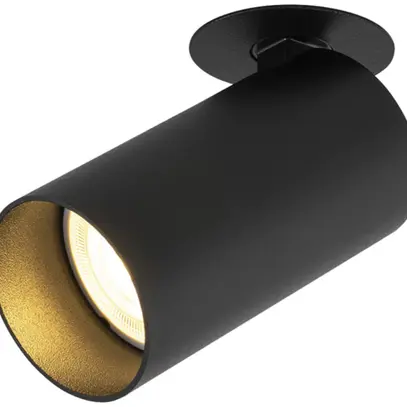 Spot SLV KAMI GU10 1×0…10W Ø55×125mm noir 
