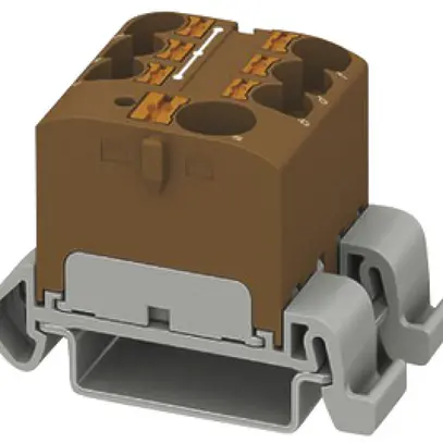 Bloc de distribution PX PTFIX 10/6X4-NS35A BN 