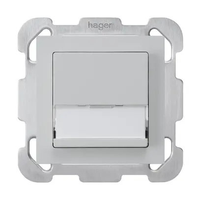 Poussoir de sonnerie ENC avec porte-étiquette A/1L kallysto grc plaque fixation 