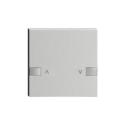 Pulsante 1/1 ZEP, motore silver 