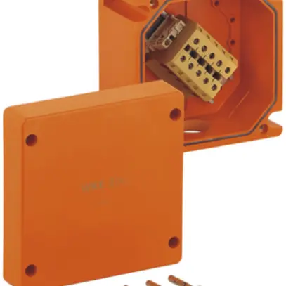 Scatola derivazione AP WKE 302 5×4…16² 160×160×110mm 