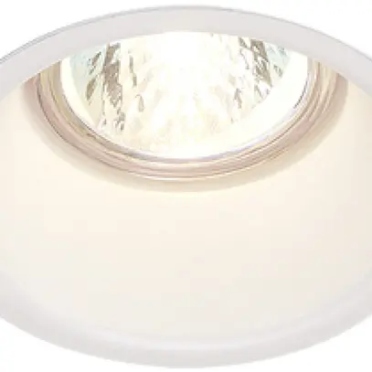 Downlight INC SLV HORN GU10, GU10 50W rond IP20 blanc 
