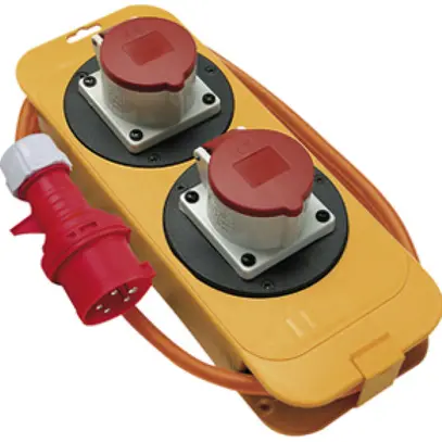 Stromverteiler Brennenstuhl CEE16 2m 4×CEE16 400V IP44 