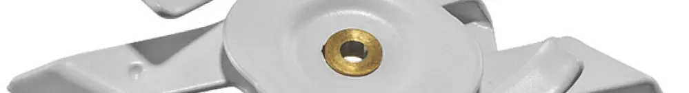 Staffa di sospensione per guide DOTLUX sistema trifase soffitti a griglia bianco 