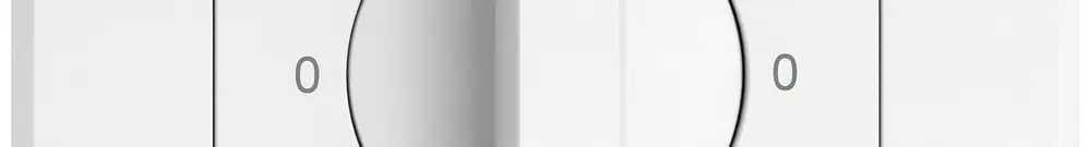 Interruttore rotativo INC EDIZIO.liv SNAPFIX® manopola 2/1L 0-Hand-0-Auto bi 