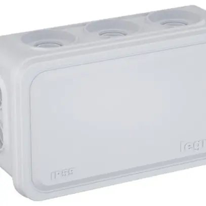 Boîte de dérivation AP PLEXO Mini 80×43×34mm vide gris 