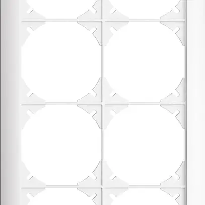 Intestazione INC EDIZIOdue SNAPFIX® 4×2 verticale 148×268mm bianco 