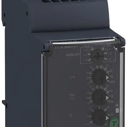 Relè sorveglianza corrente AMD Schneider 24…240VAC/DC 1.5…15A, tempismo, l=36mm 