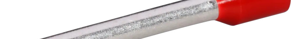 Embout de câble type A isolé 1.5mm²/18mm rouge 