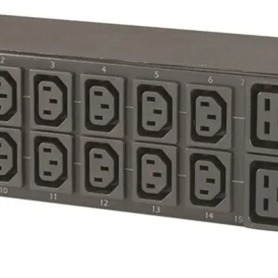 Presa multipla metered 2UA 230V 32A 12×C13 4×C19 