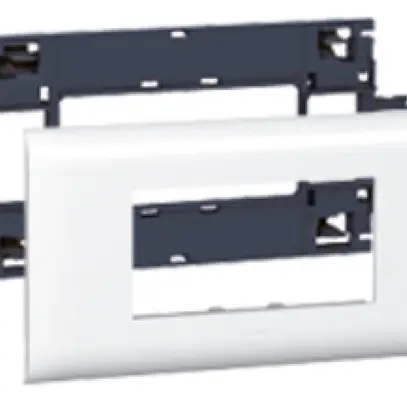 Supporto INS Mosaic 4 moduli Evolutive bianco 
