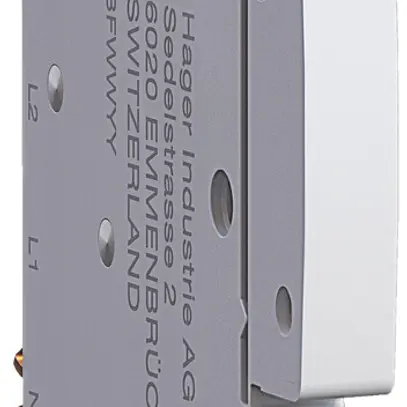 Modulo di alimentazione Hager uniway 63A, N, larghezza 9mm 