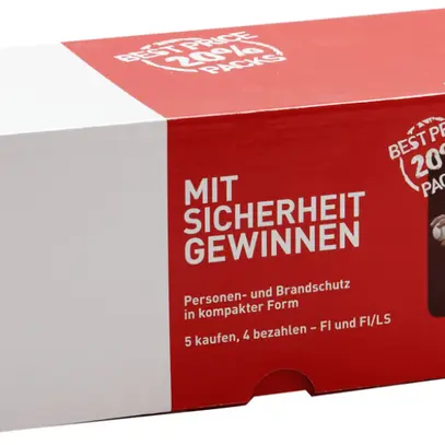 FI/LS-Schalter Legrand C 4L 32A 6000A 30mA Typ A, 1 Packung=5 Stk 