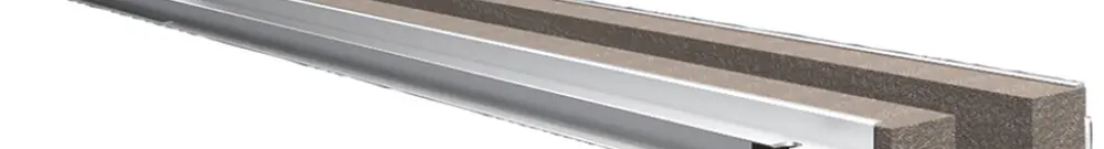 Profilo Rittal VX 8618.811 800mm materiale sintetico 2pz 