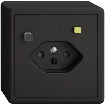 Prise FI AP EDIZIO.liv 1×T13 avec shutter no 